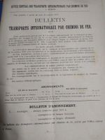 Chemins de Fer - 1893 - Treno - Zug