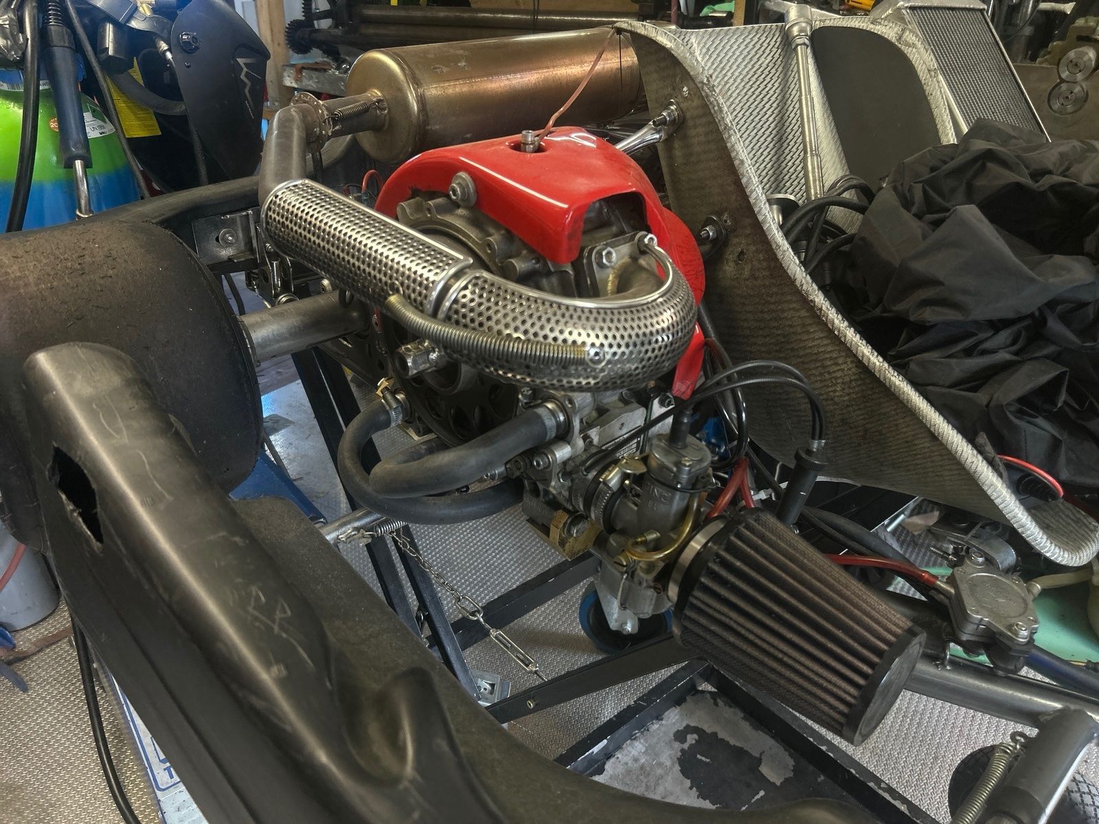 Go-Kart: WANKEL 407ccm Rennkart inkl. Transportwagen ,Satz Sliks u. Z – Usato da Büsserach venduto da ronnin1 2
