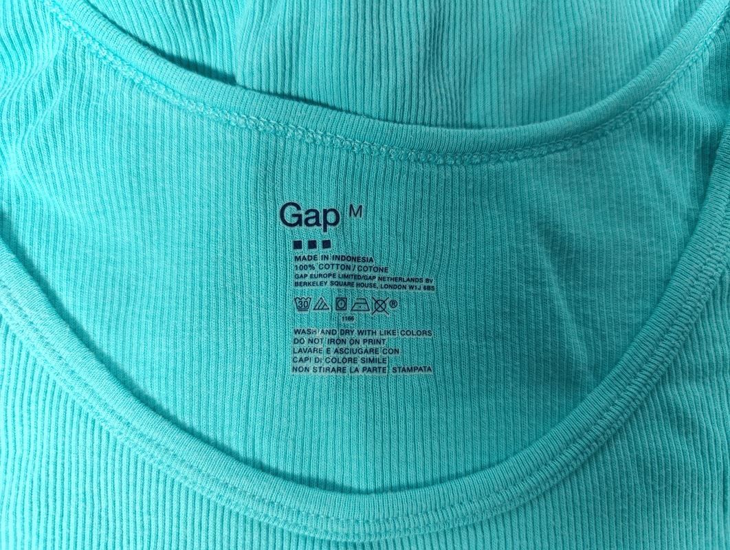 Gap Tops: GAP Débardeur turquoise taille M – Gebraucht aus Thielle von Plusvalue_Neuchatel 2