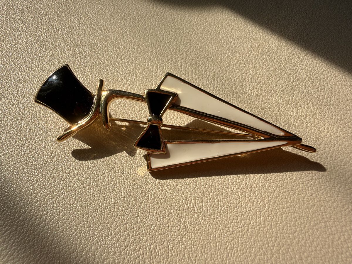 Broschen & Nadeln: Vintage Brosche Luxus Modeschmuck  – Gebraucht aus Lamone von LaCantinaMagica 4
