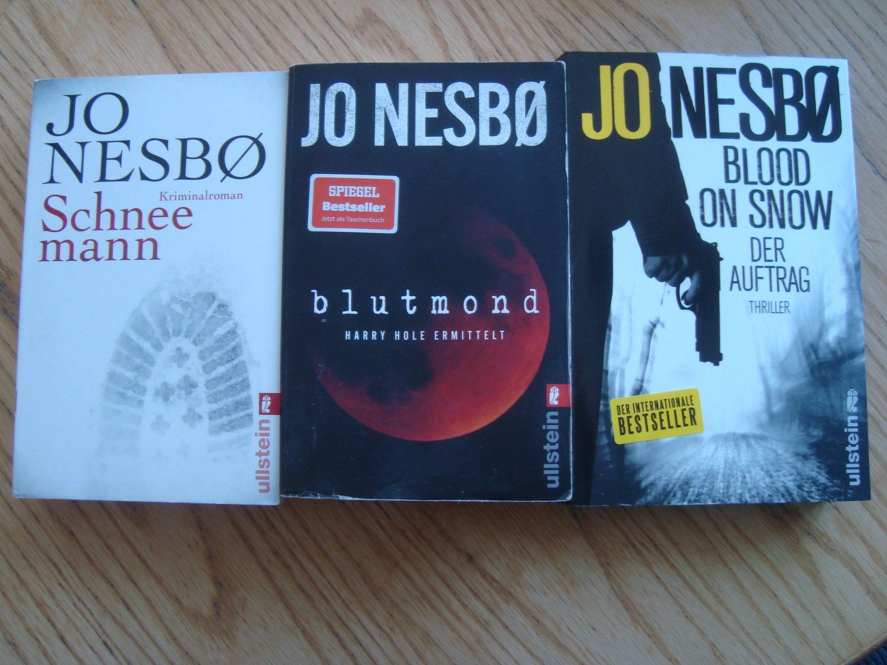 Libri: Jo Nesbo (3 Bücher) – Usato da Aesch LU venduto da wysshan