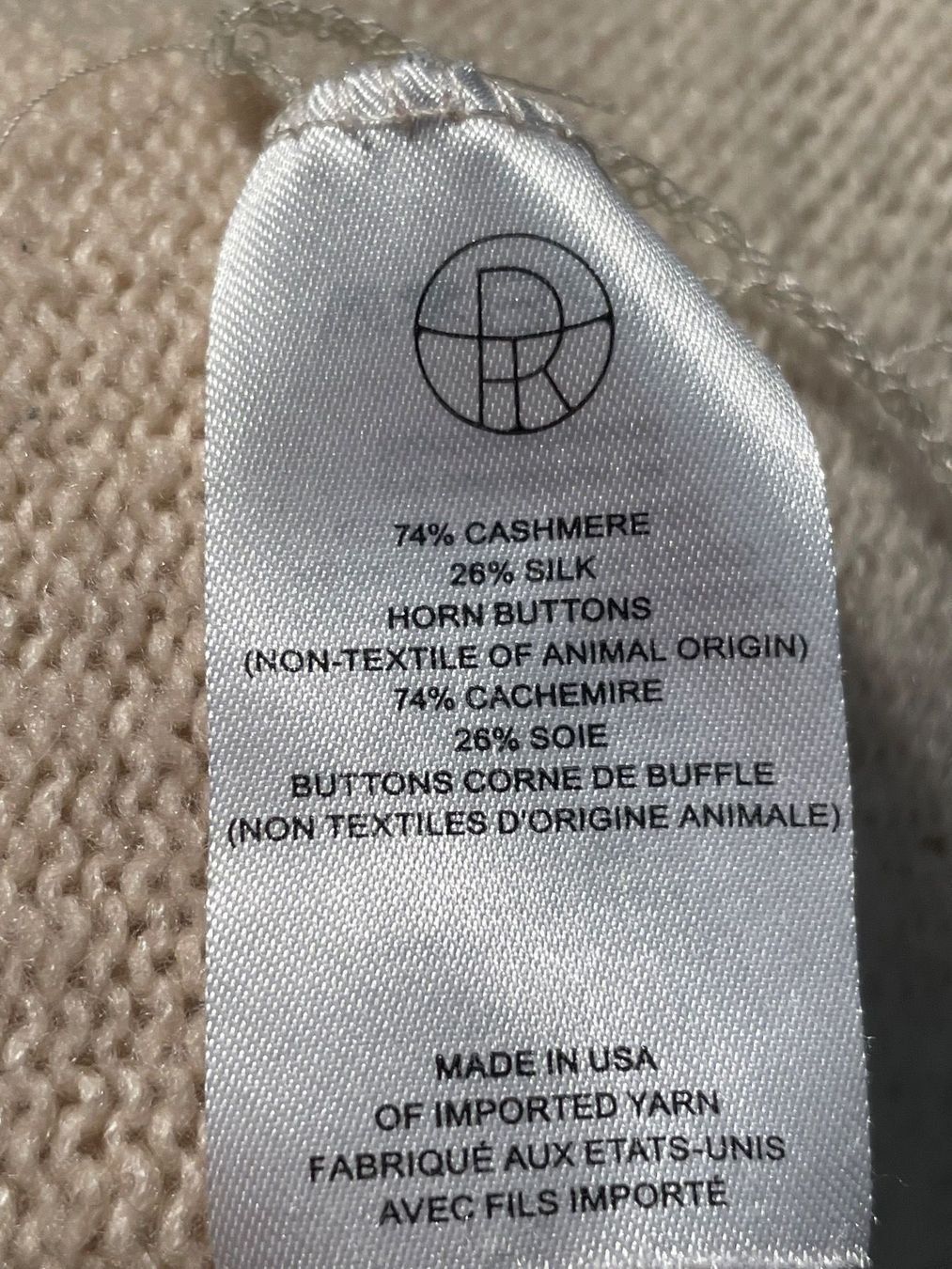 The Row Giacche: The Row Strickjacke aus Kaschmir Seide – Usato da Basel venduto da Kalleskaviar 4