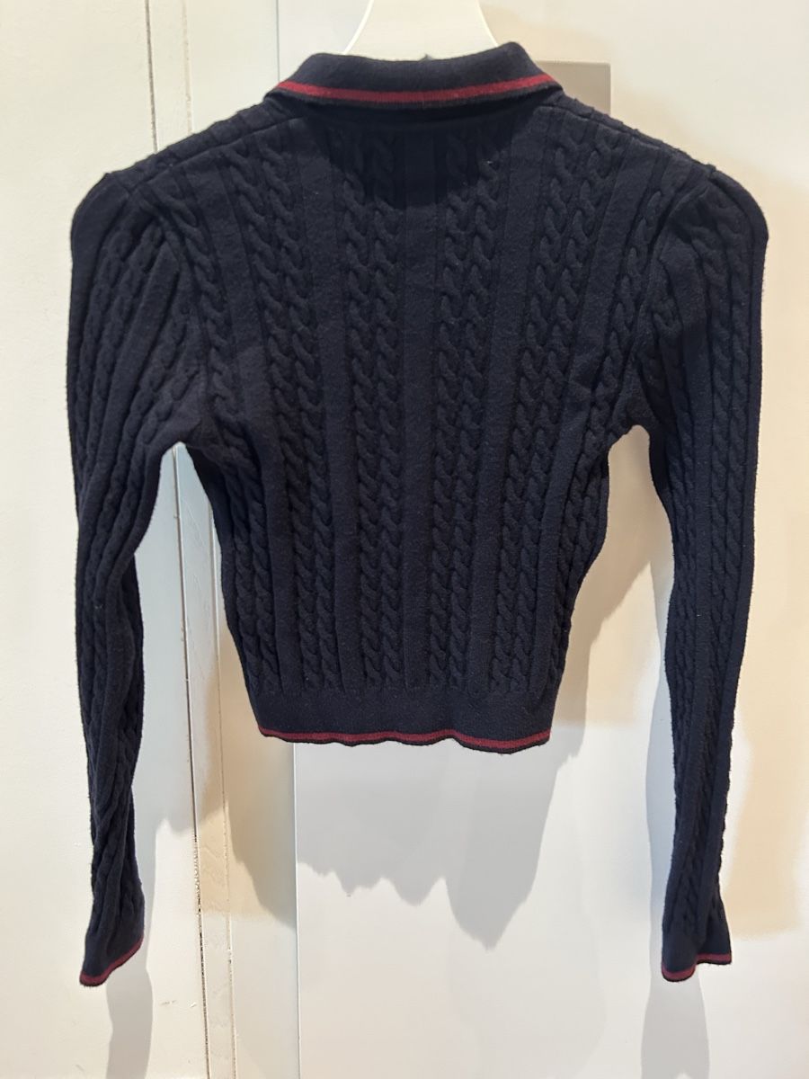 Primark Jacken: Pulloverjacke Primark dunkelblau Zopfmuster Grösse XS neu – Neu (gemäss Beschreibung) aus Sursee von ramona0406 3
