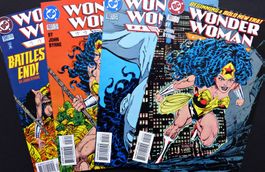 WONDER WOMAN 101-104 🔑 JOHN BYRNE 2ND GENESIS 4 PART 1995