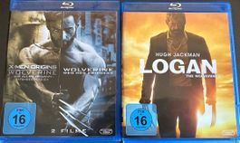 2 Wolverine Blu-ray Filme: X-Men Origins & Logan