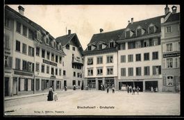 AK Bischofszell, Partie am Grubplatz