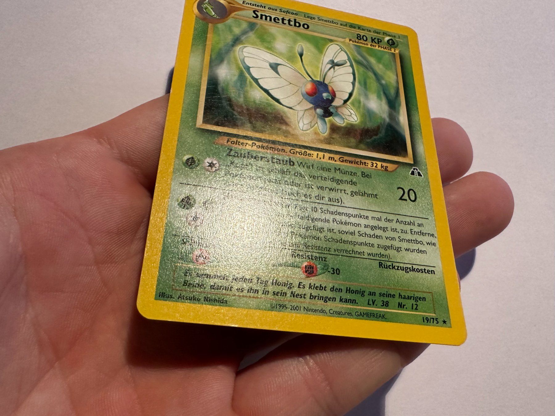 Pokémon Sammelbilder & Trading cards: Smettbo non holo Neo Entdeckung DE – Gebraucht aus Hagendorn von Pokecollectorch 1