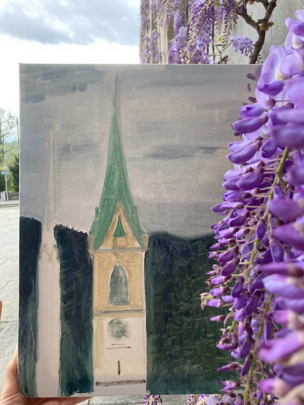 Dipinti: Elegante Türme – Nuovo e nell'imballaggio originale da Zürich venduto da Margacrea 1