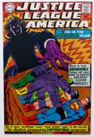 JUSTICE LEAGUE #59 THE BATTLE VS. THE IMPOSSIBLES DC 1967