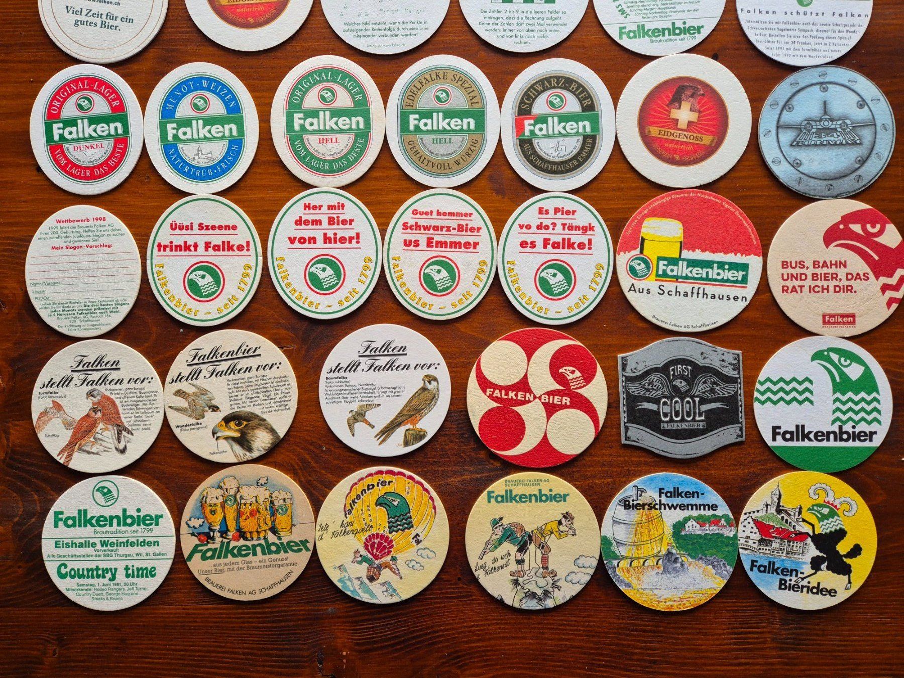 Sottobicchieri: Bierdeckel Brauerei Falken – Usato da St.Gallen venduto da Stocken64 1