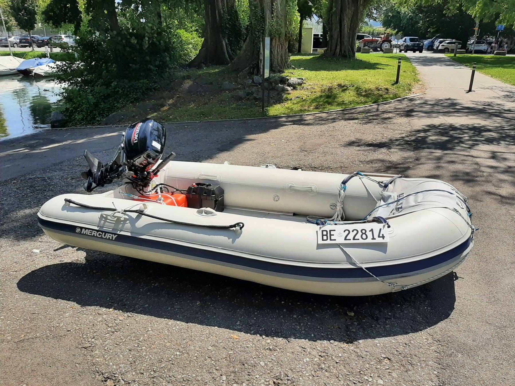 Mercury Barche: Boot Motorboot Schlauchboot Mercury Suzuki 20 PS – Usato da Uetendorf venduto da jumaijumai
