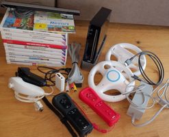 Nintendo Wii mit 12 Spielen und viel Zubehör, Top Zustand