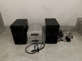 Yamaha Stereoanlage R-840 mit CD-640 + NS-BP300 Lautsprecher