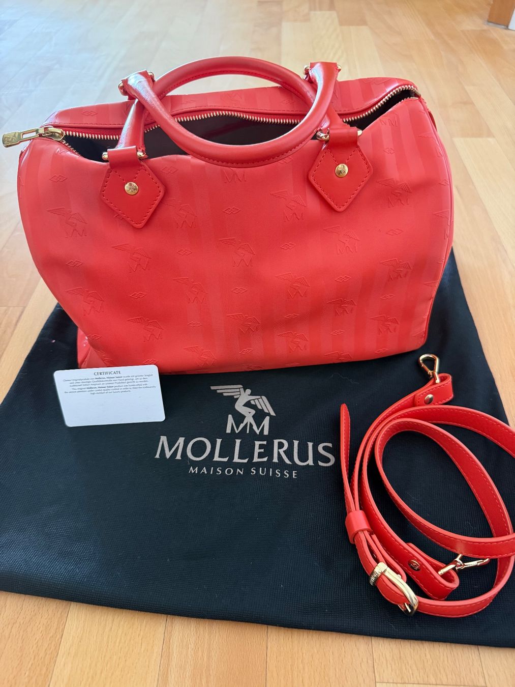 Maison Mollerus Sacs femmes: Mollerus Tasche Orange – D'occasion à Remetschwil par Ka95 5