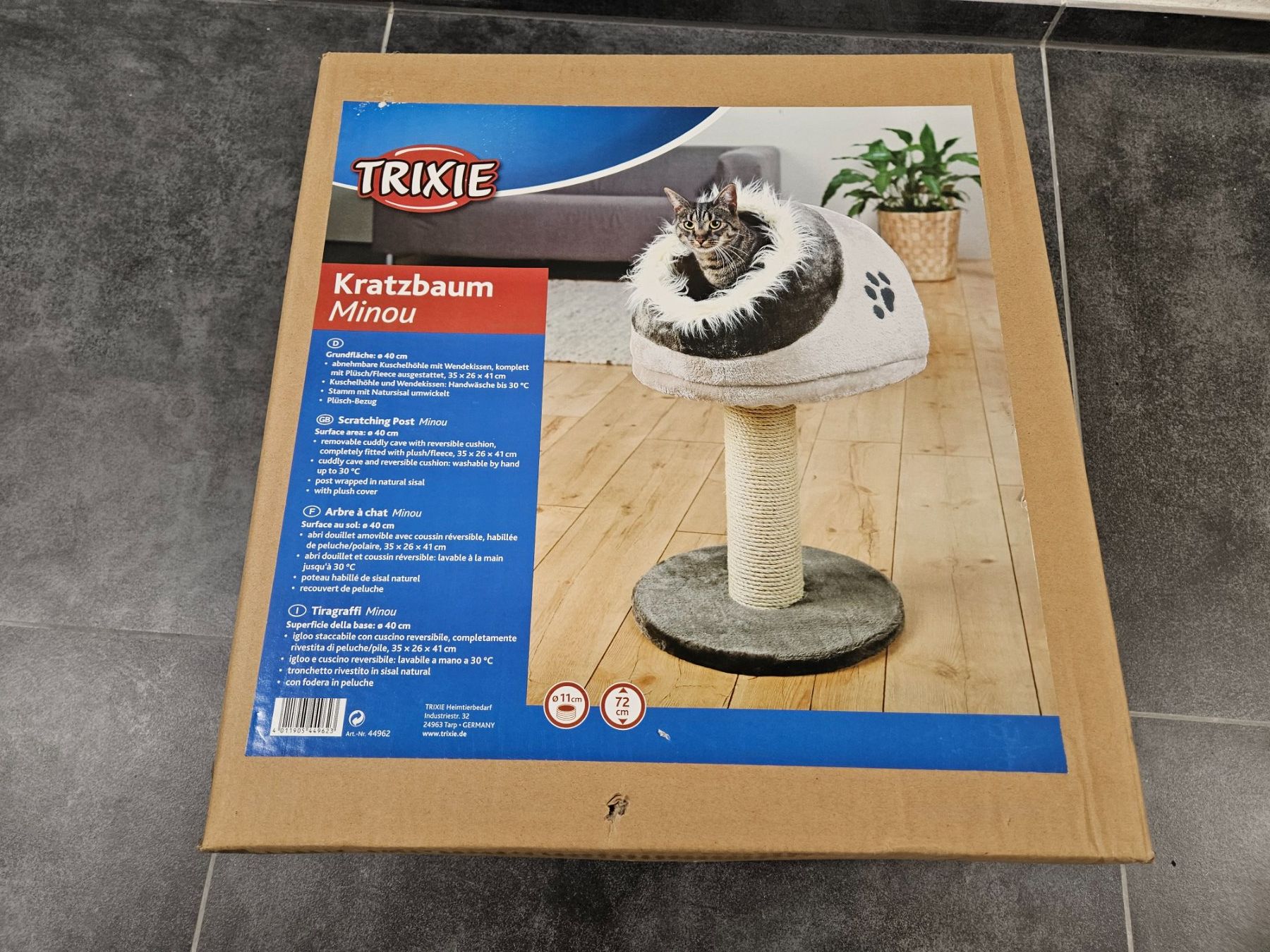 Tiragraffi: Trixie Katzenbaum Minou – Nuovo e nell'imballaggio originale da Tegerfelden venduto da huustiershop