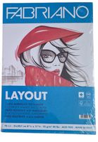 Fabriano Layout Markerpapier A4 70 Blatt ORIGINALVERPACKT