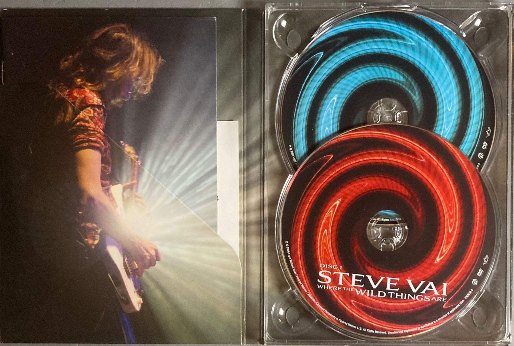 Alle DVDs: STEVE VAI - WHERE THE WILD THINGS ARE – Gebraucht aus Poliez-Pittet von Newtown-Records 2