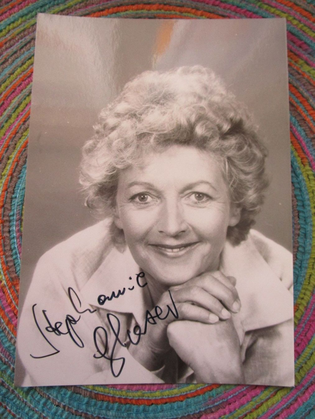 Autografi: STEPHANIE GLASER CH SCHAUSPIELERIN – Usato da GUTENSWIL venduto da Alpina6