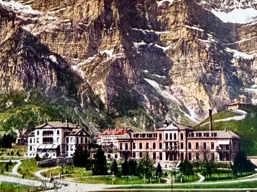 Cartoline postali: Glarus - Kantonsspital - 1909 – Usato da Lutry venduto da Ediego 1