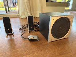 Logitech Z3 2.1 Lautsprechersystem mit Subwoofer