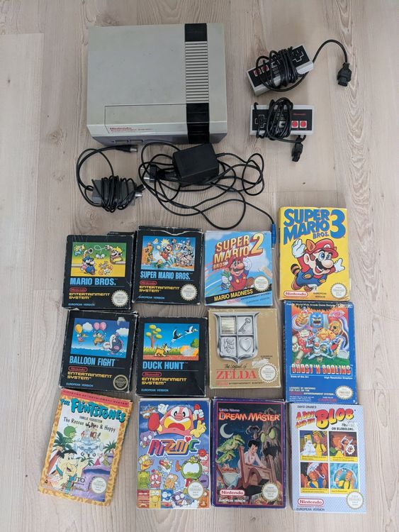 Nintendo Entertainment System (NES) – Retro-Gaming-Klassiker (Gebraucht ...