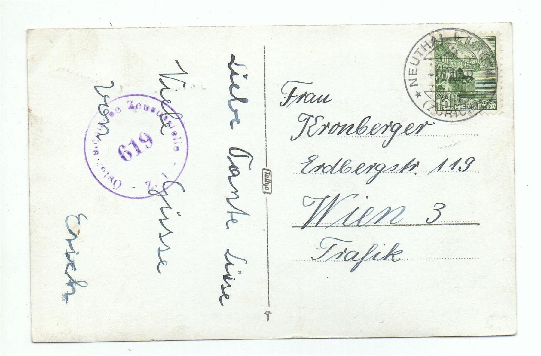 Cartoline postali: NEUTHAL bei Bäretswil – Usato da Jona venduto da philajona 1