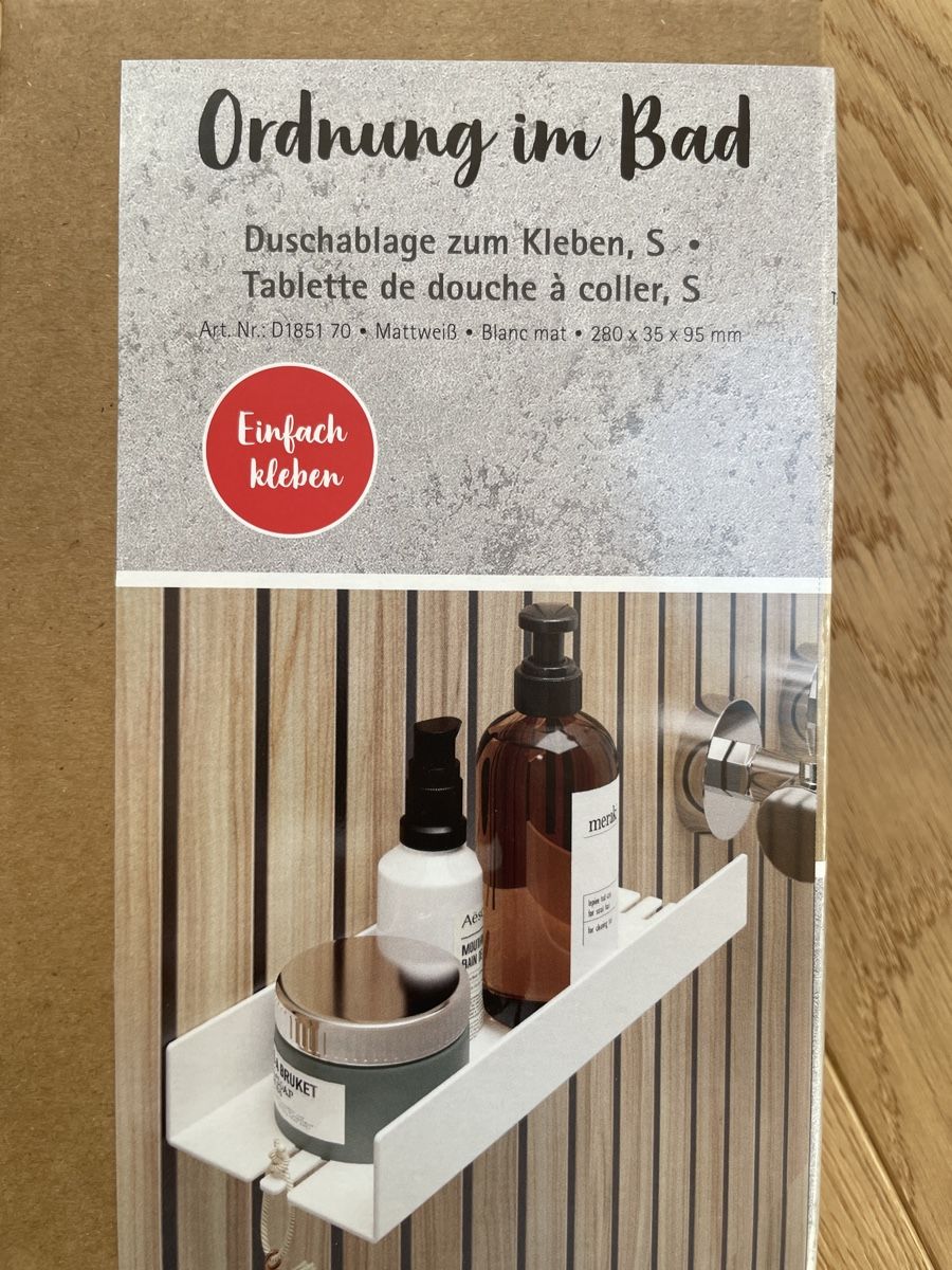 Docce: Tablette douche Schulter S – Nuovo e nell'imballaggio originale da Hérémence venduto da saburan 1