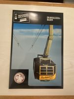 Numisbrief mit Silbermedaille Diavolezza Bahn