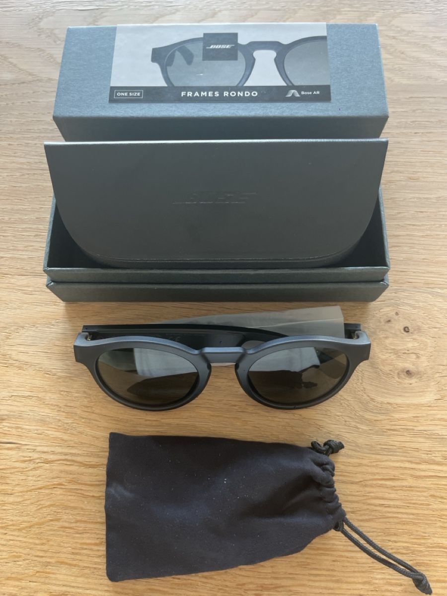 Bose Occhiali & Lenti: Bose Frames Rondo Sunglasses Black/Schwarz – Nuovo (secondo la descrizione) da Zürich venduto da PilotFO