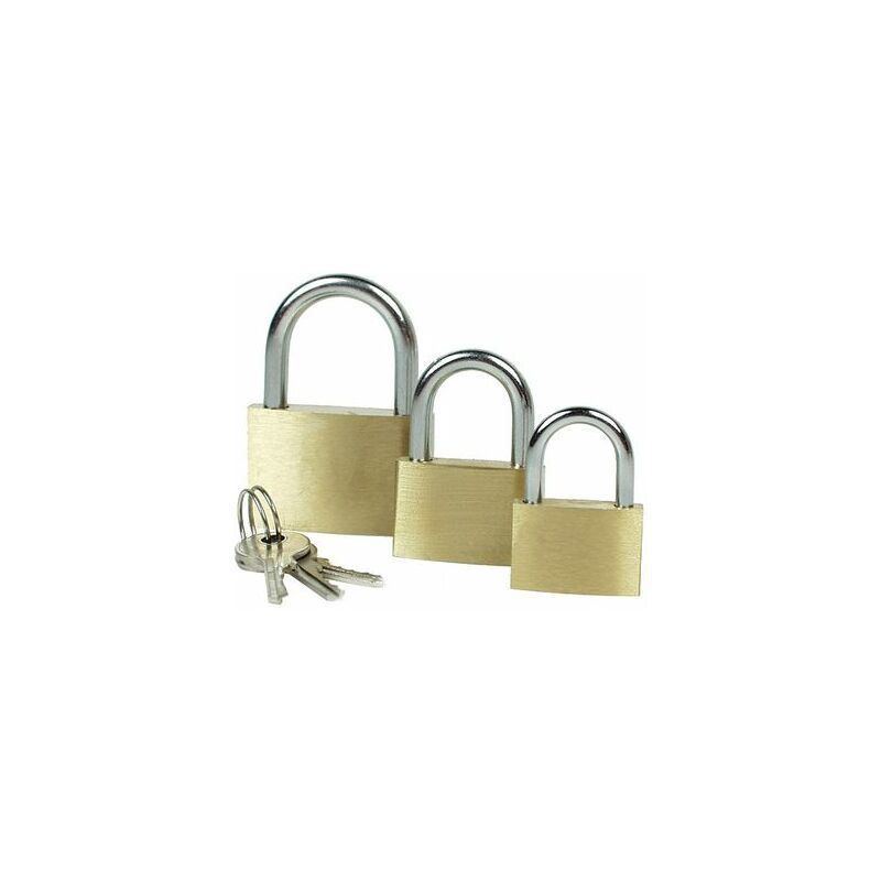 Lucchetti: Vorhängeschloss-Set, 3 Stück – Nuovo e nell'imballaggio originale da St. Gallen venduto da cointec 2