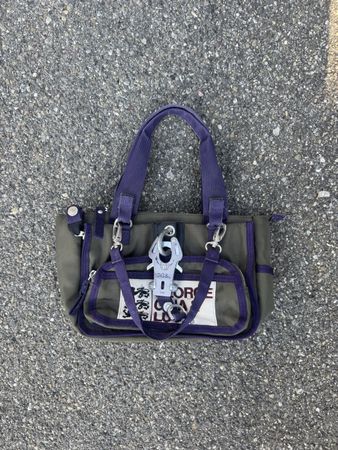 George Gina & Lucy Okinawa-Punk Bag Purple Brown