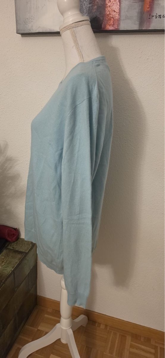 Pulls & Sweat-shirts: Adagio Pullover 100 Prozent Kaschmir hellblau gr.L – D'occasion à St. Gallen par mania03 4