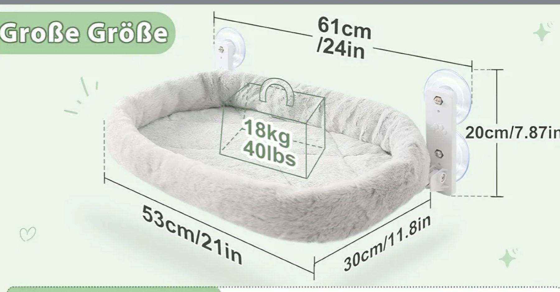 Cucce & Letti: Katzen Fensterliege – Usato da Flumserberg Bergheim venduto da puka01 1