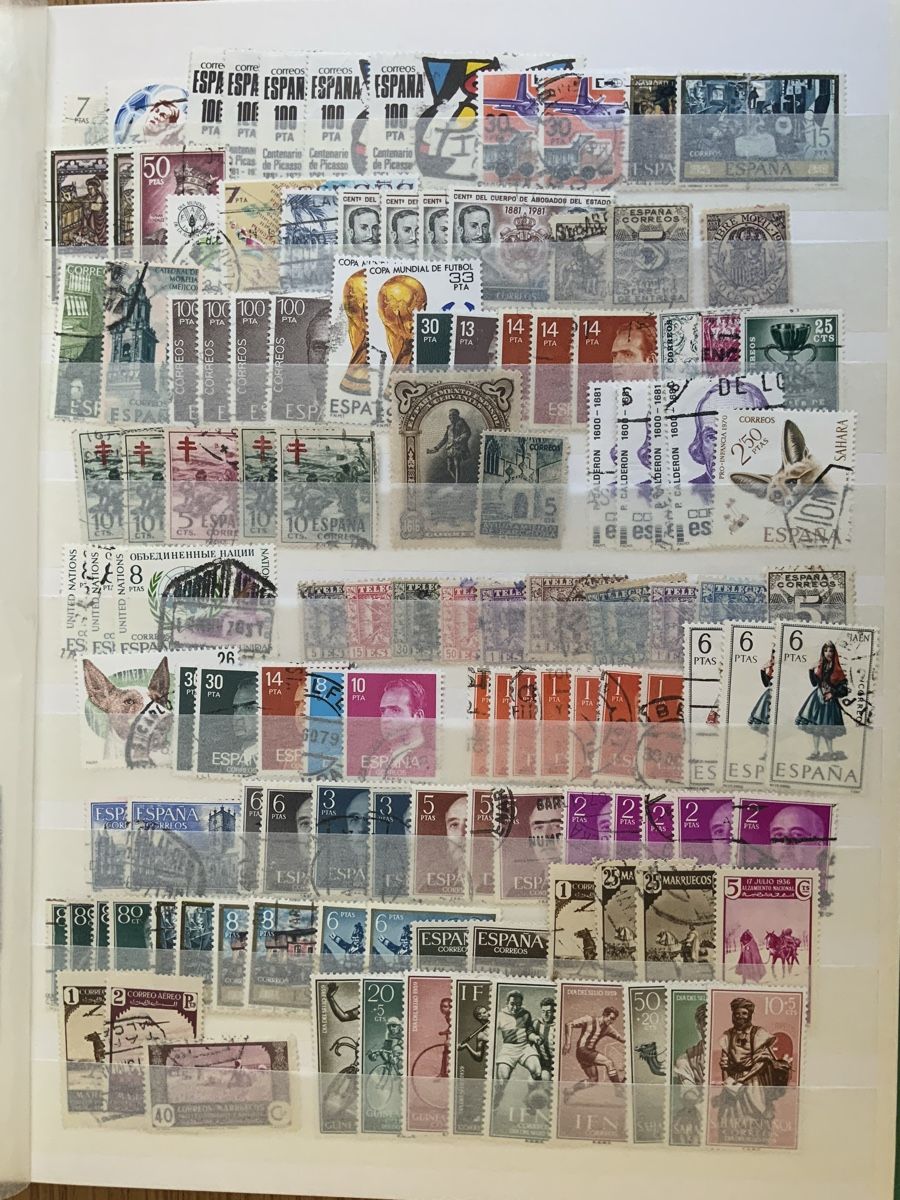 Alle Briefmarken: Spanien Briefmarken – Gebraucht aus Binningen von chr_cr5n 2