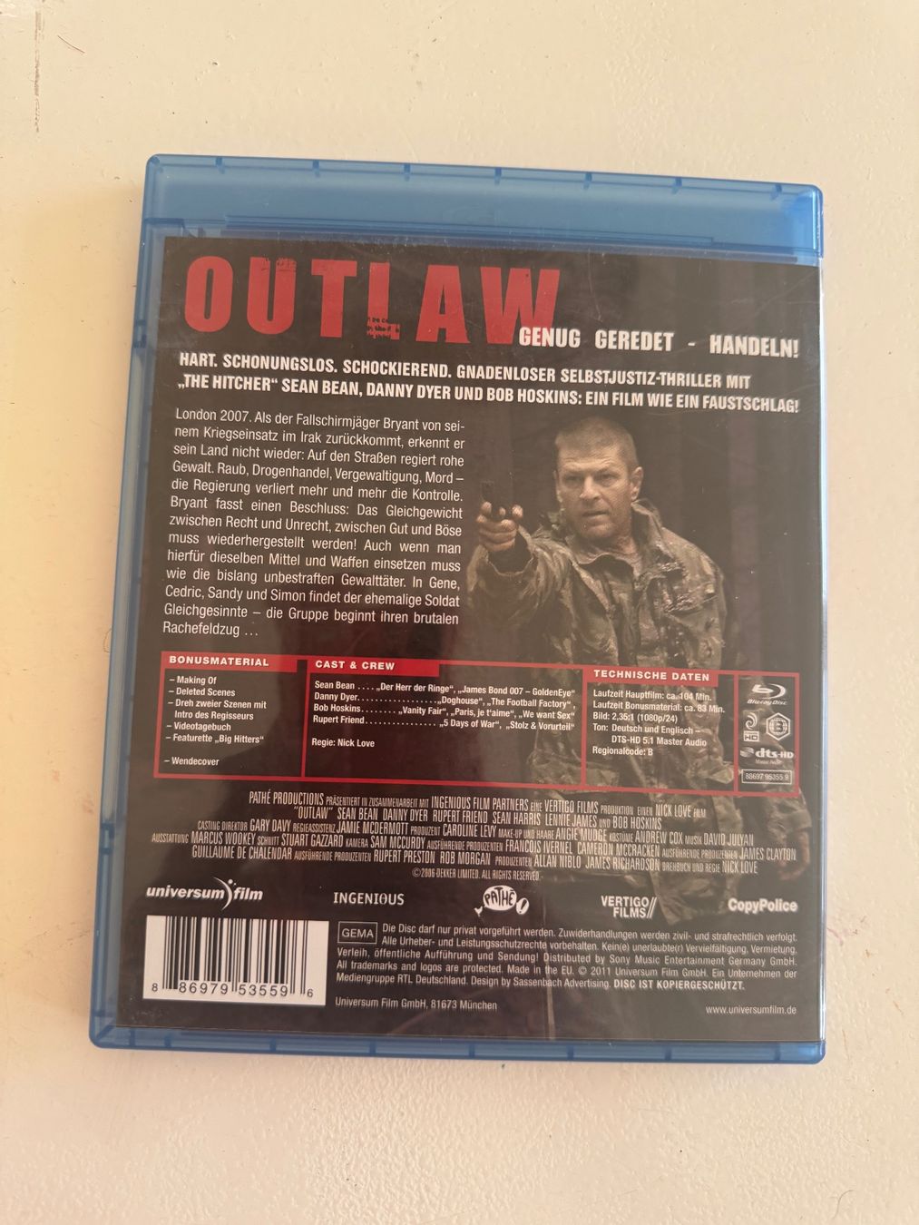 Tutti i DVDs: OUTLAW. (BLU-RAY) – Usato da Basel venduto da san_2qlq 1
