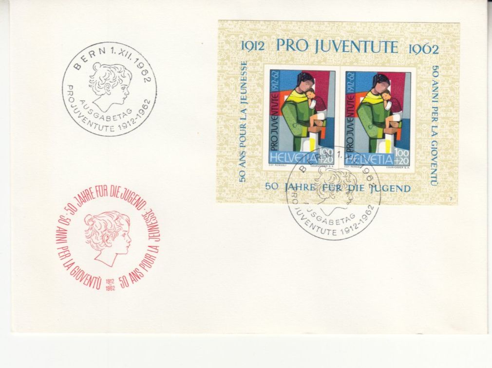 Tutti i francobolli: SBK J199 FDC P1 – Usato da Bürglen TG venduto da StampGraf