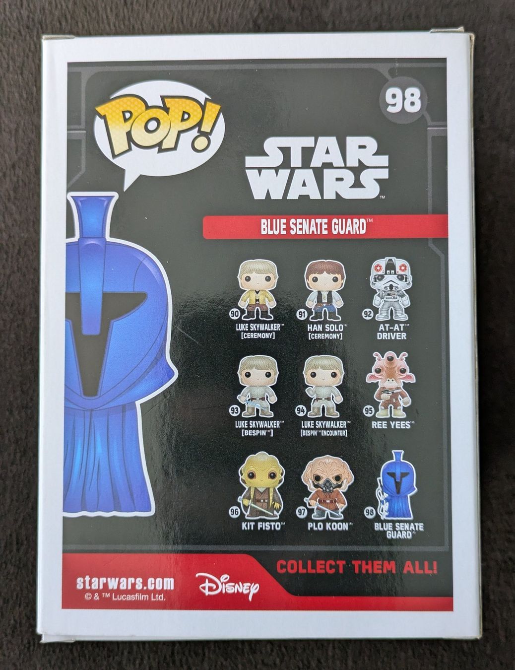 Funko Statuette: Funko Pop! Star Wars - Blue Senate Guard #98 – Nuovo (secondo la descrizione) da Obfelden venduto da RCO85 2