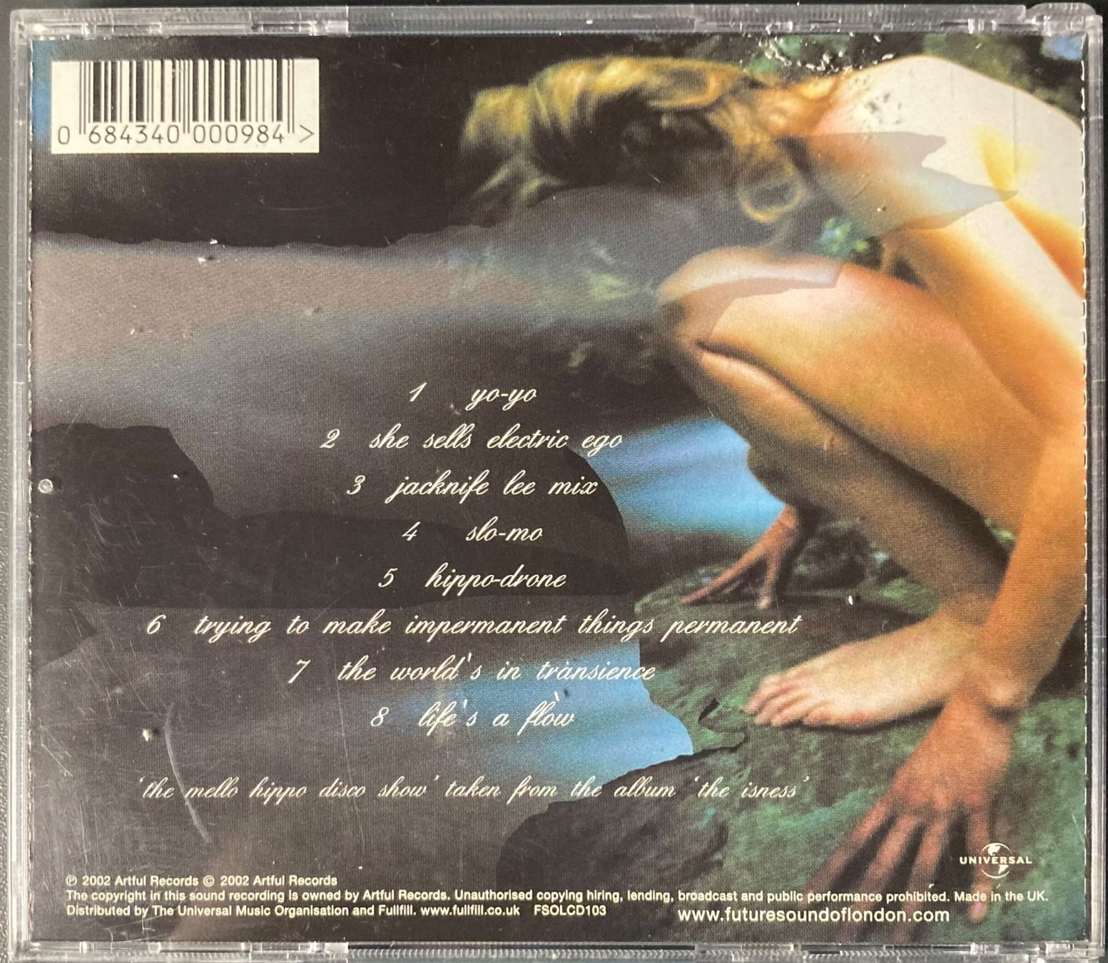 CD: AMORPHOUS ANDROGYNOUS - THE MELLO HIPPO DISCO SHOW – Usato da Poliez-Pittet venduto da Newtown-Records 1