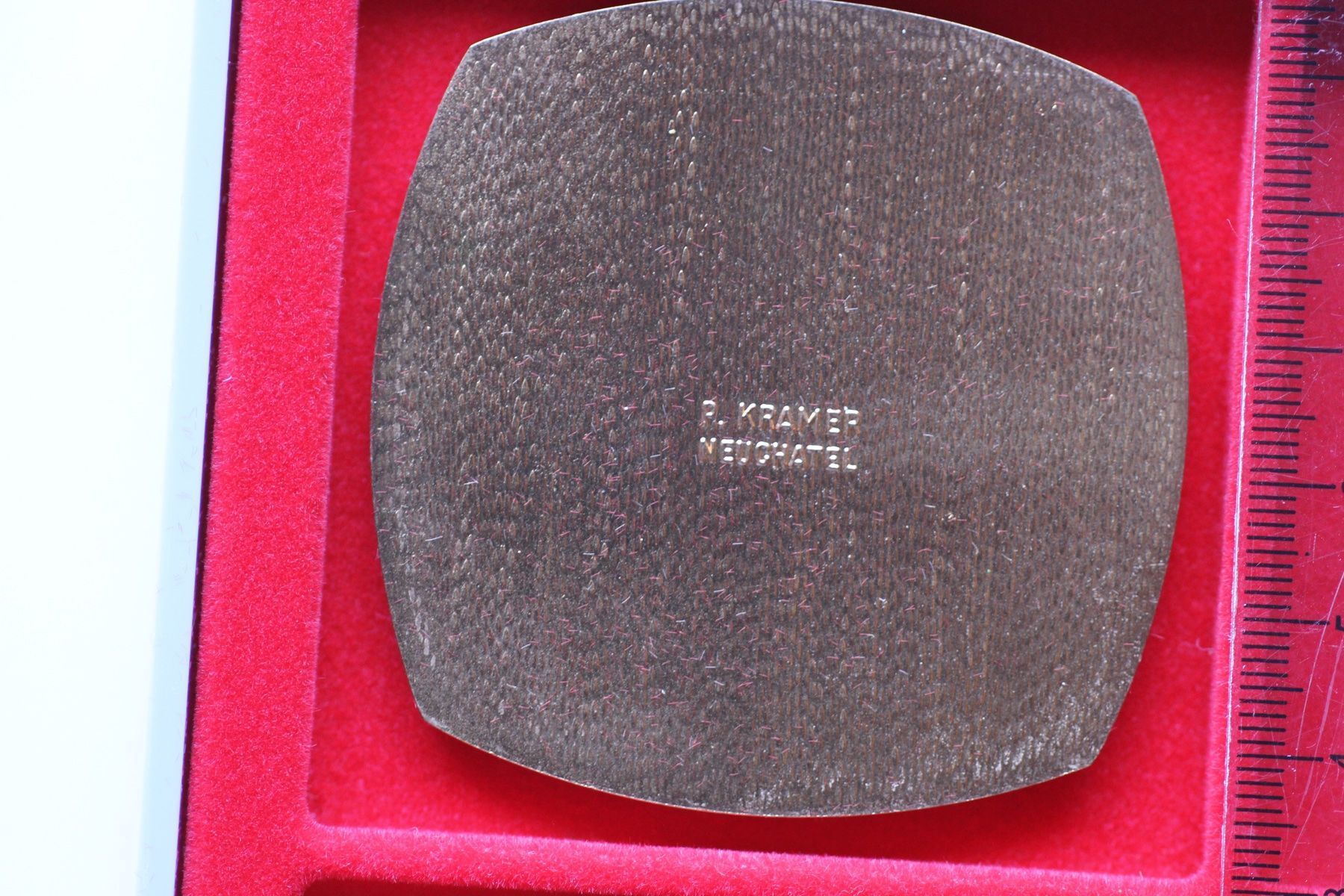 Medaillen: ZSV - MEISTERSCHAFT BronzeMedaille - Kramer Neuchâtel - FDC – Gebraucht aus LE LIGNON von Katanaion 1