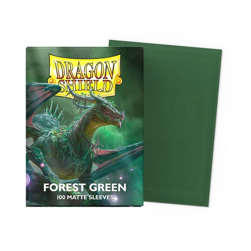 Carte collezionabili: Dragon Shield - Forest Green - Matte Sleeves – Usato da Zollikon venduto da ReyStoreTCG
