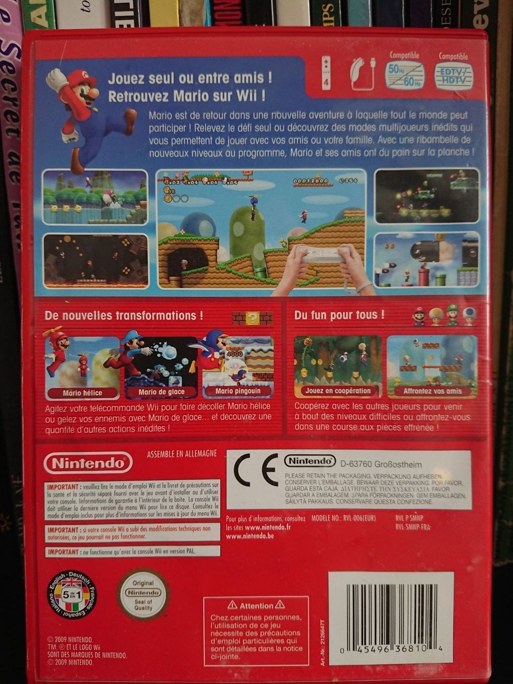Nintendo Giochi: New Super mario bros Wii – Usato da Farvagny-le-Grand venduto da LaCaverne 1