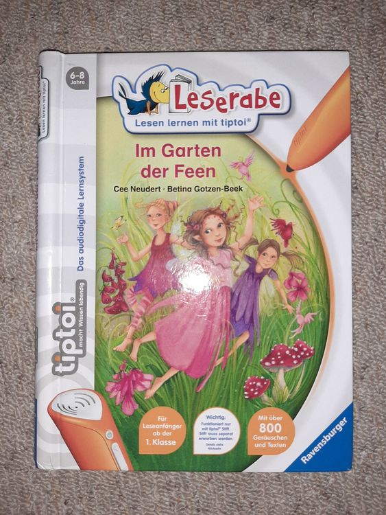 Tiptoi Buch Leserabe Im Garten der Feen Kaufen auf Ricardo