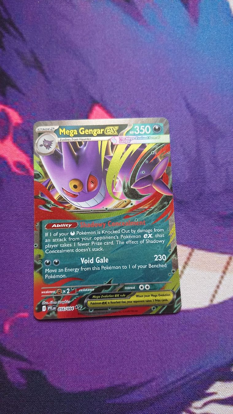 Pokémon Sammelbilder & Trading cards: Mega Gengar EX PFL 056 EN – Neu (gemäss Beschreibung) aus Chur von FreakofRarity