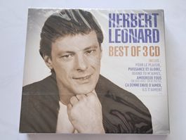 Cd Herbert Léonard - best of 3 Cds ( Neuf )