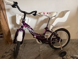 Kimberly Kinderfahrrad 16 Zoll, Top Zustand, Lila-Weiss