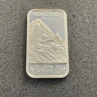 1 Unze Silber Barren Schöne Schweiz Jungfrau