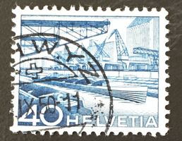Nr.305 GESTEMPELT 1949 Schwyz