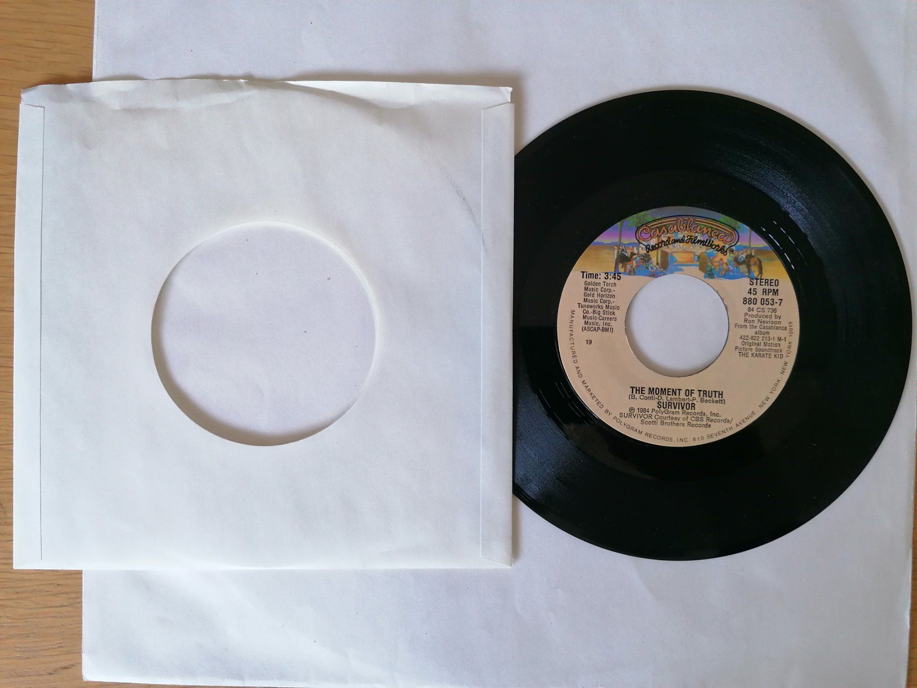 Dischi in vinile: Survivor -- It Doesn't Have To Be This Way 7" – Usato da Beinwil am See venduto da Funkthesizer 1