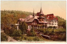 Zürich - Dolder mit Standseilbahn (1. Variante)