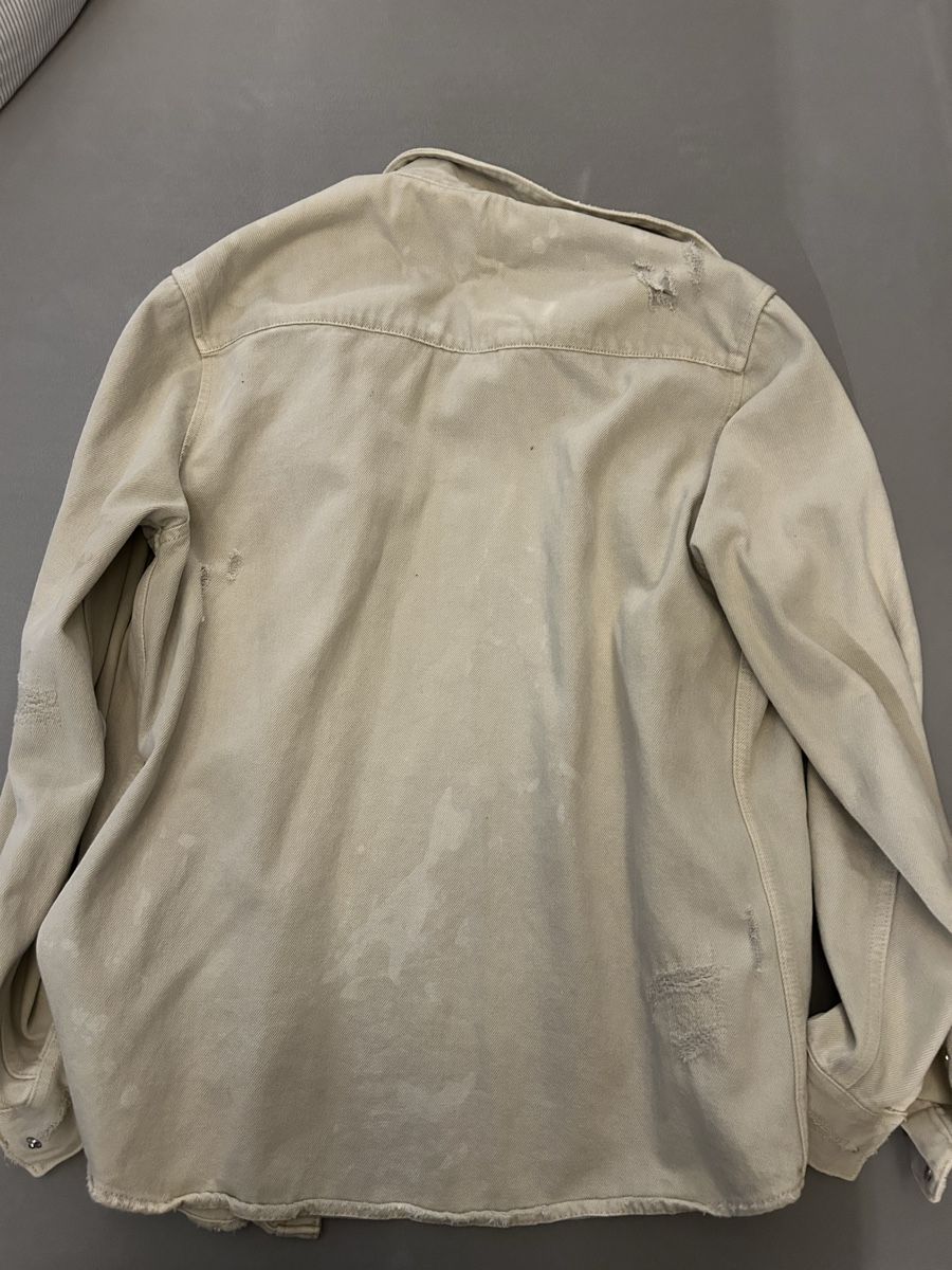 Zara Giacche: Zara Jeansjacke Beige Relaxed Fit – Usato da Rebstein venduto da Sandroo.79 2